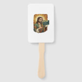 weinender Jesus Syntaxfehler Codierung Programmier Fächer (Vorderseite)