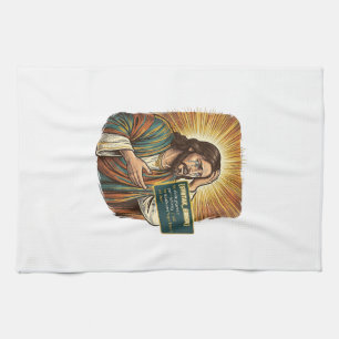 weinender Jesus Syntaxfehler Codierung Programmier Geschirrtuch