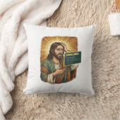 weinender Jesus Syntaxfehler Codierung Programmier Kissen (Decke)