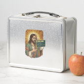 weinender Jesus Syntaxfehler Codierung Programmier Metall Brotdose (Beispiel)