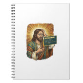 weinender Jesus Syntaxfehler Codierung Programmier Notizblock (Vorderseite)