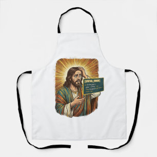 weinender Jesus Syntaxfehler Codierung Programmier Schürze