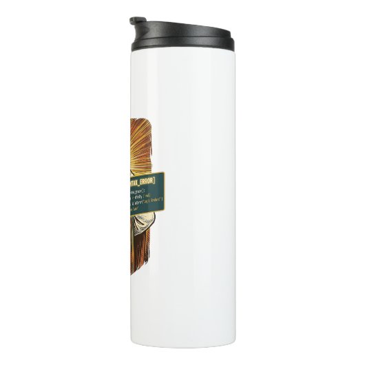 weinender Jesus Syntaxfehler Codierung Programmier Thermosbecher (Nach rechts gedreht)