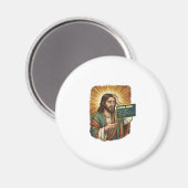 weinender Jesus Syntaxfehler Codierungsprogrammier Magnet (Vorderseite/Rückseite)