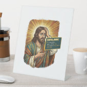 weinender Jesus Syntaxfehler Codierungsprogrammier Sockelschild (In Situ)