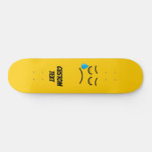 Weinendes Gesicht Skateboard (Horizontal)