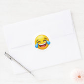 Weinendes Lachen Emoji Meme Aufkleber (Umschlag)