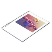 Weinendes Violinennotizbuch Notizblock (Linke Seite)