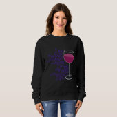 Weinenthusiast 127 sweatshirt (Vorne ganz)