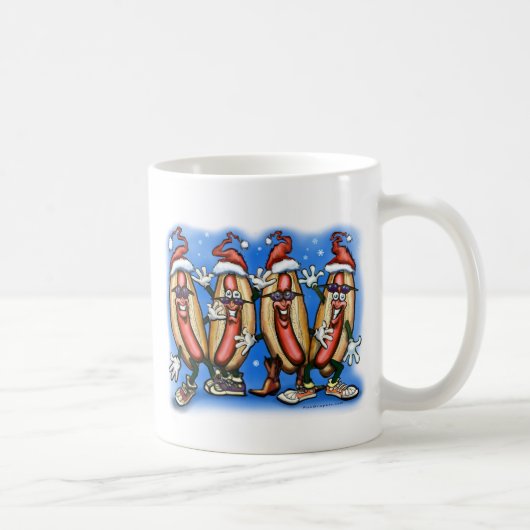 Weiner Christmas Kaffeetasse (Rechts)