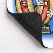 Weiner Christmas Mousepad (Ecke)