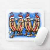 Weiner Christmas Mousepad (Mit Mouse)
