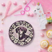 Weiner Dog Dackel Wursthunde Haustier Pappteller (Party)