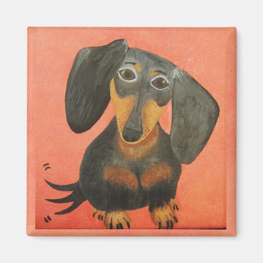 Weiner Dog Magnet (Vorne)