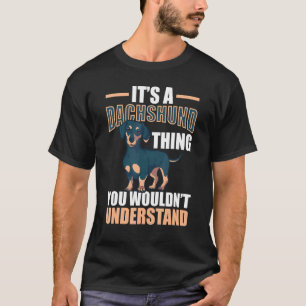 Weiner Dog Miniatur Dackel Welpen Wursthund T-Shirt