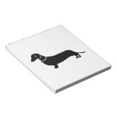 Weiner Dog Notizblock (angewinkelt)
