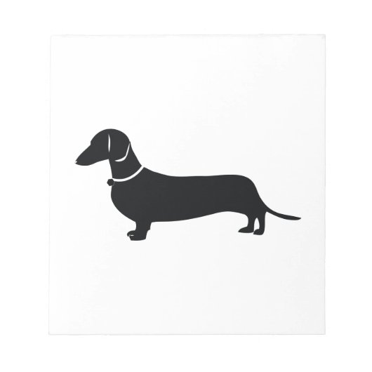 Weiner Dog Notizblock (Vorderseite)
