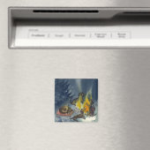 Weiner Dogs Camp Out Magnet (In Situ (Geschirrspüler))