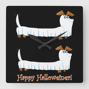 Weiner-Ghostr Quadratische Wanduhr