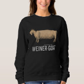Weiner Goat Sweatshirt (Vorderseite)