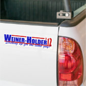 Weiner Halter '12 - Anthony Weiner - Eric-Halter Autoaufkleber (Auf Lkw)