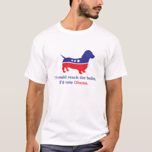 Weiner Hund, Dackel 4 Obama T-Shirt