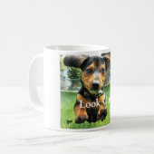 weiner Hund Kaffeetasse (Vorderseite Links)