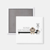 Weiner Inbetweener Magnet (Vorderseite/Rückseite)