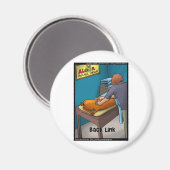Weiner Massage alias Backlink Funny Gifts & Cards Magnet (Vorderseite/Rückseite)