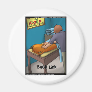 Weiner Massage alias Backlink Funny Gifts & Cards Magnet
