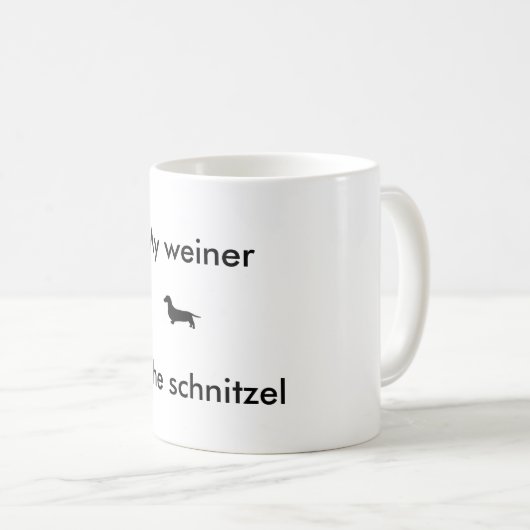 Weiner Schnitzel Kaffeetasse (VorderseiteRechts)
