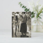 Weinerzeugung Weinlese 3 Postkarte (Stehend Vorderseite)