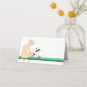 Weinessen Platzkarte (Vorderseite)