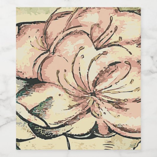 Weinetikett (Einzelnes Label)