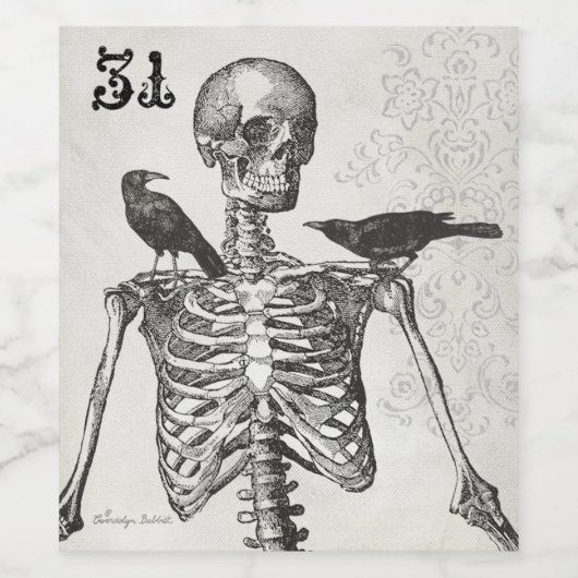 Weinetikett (Einzelnes Label)