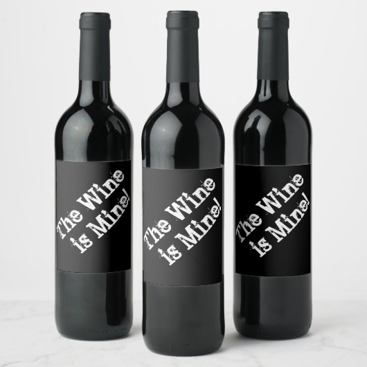 Weinetikett (Flaschen)