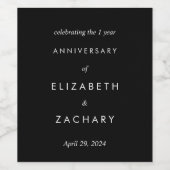 Weinetikett (Einzelnes Label)