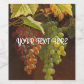 Weinetikett (Einzelnes Label)