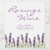 Weinetikett (Einzelnes Label)