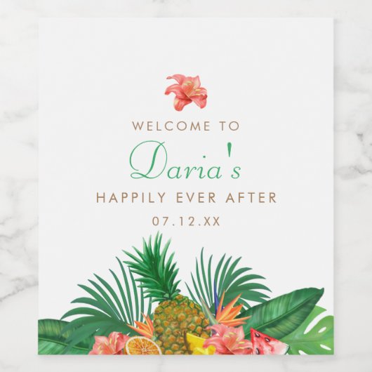 Weinetikett (Einzelnes Label)