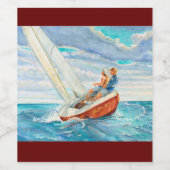 Weinetikett (Einzelnes Label)