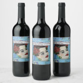 Weinetikett (Flaschen)