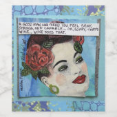 Weinetikett (Einzelnes Label)