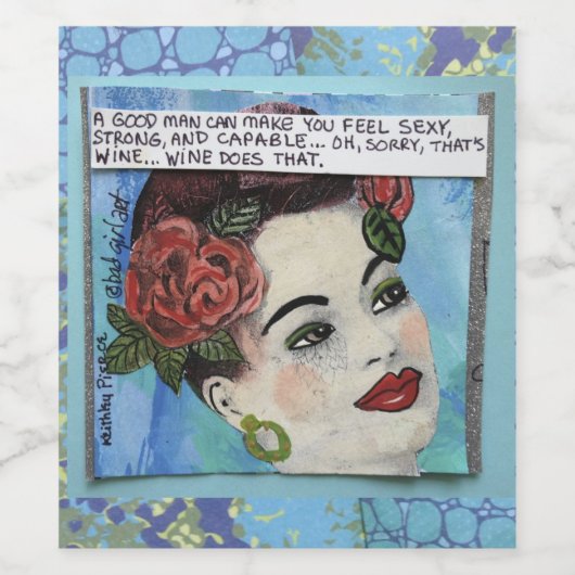 Weinetikett (Einzelnes Label)