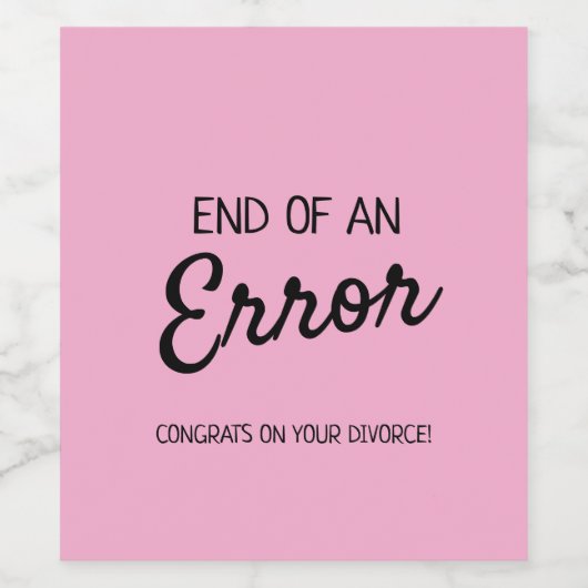 Weinetikett (Einzelnes Label)