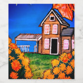 Weinetikett (Einzelnes Label)