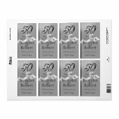 Weinetikett des 50. Fotos (Vorne)