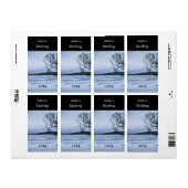 Weinetikett "Frozen Lake" (Vorne)