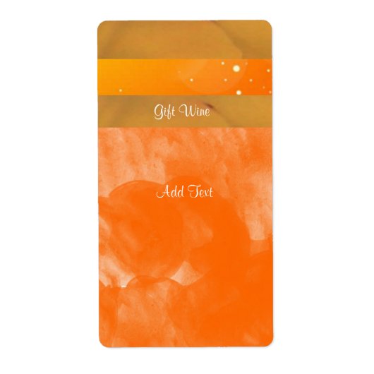 WEINETIKETT: Geschenkgutschrift nach Maß (Vorne)