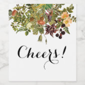 Weinetikett Holzland (Einzelnes Label)